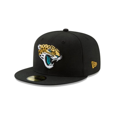 Jacksonville Jaguars Gorra | New Era NFL 59fifty Fitted Cap Mexico - Negros